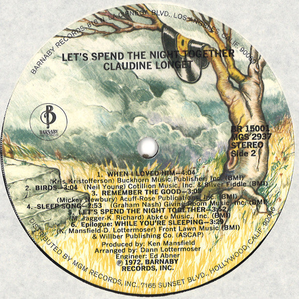 Claudine Longet : Let's Spend The Night Together (LP, Album)