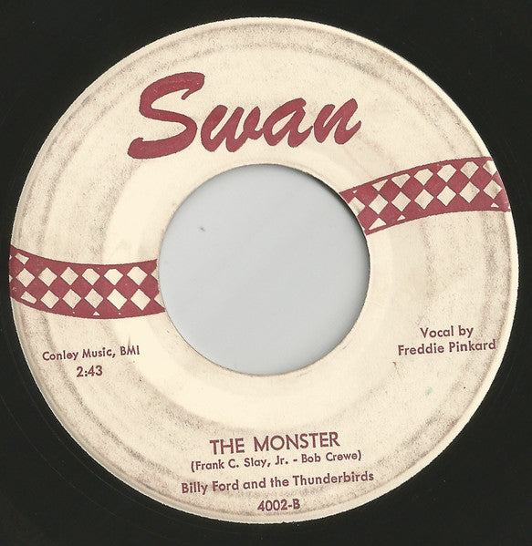 Billy & Lillie : La Dee Dah / The Monster (7", Single, Mono)