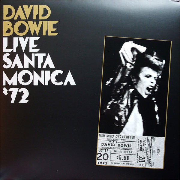 David Bowie : Live Santa Monica '72 (2xLP, Album, Ltd, Num)
