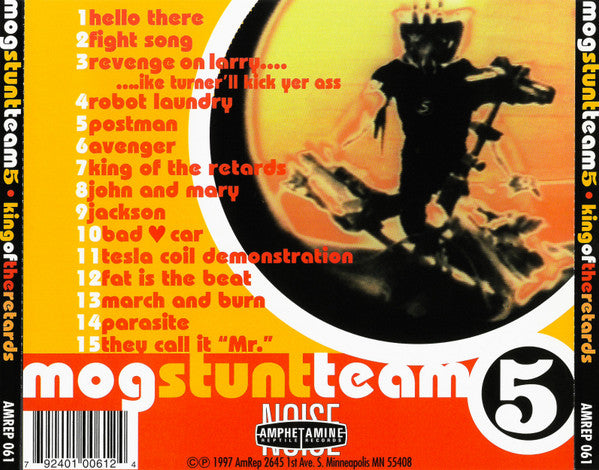 Mog Stunt Team : King Of The Retards (CD, Album)