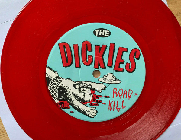 The Dickies : Roadkill (7", Single, Red)