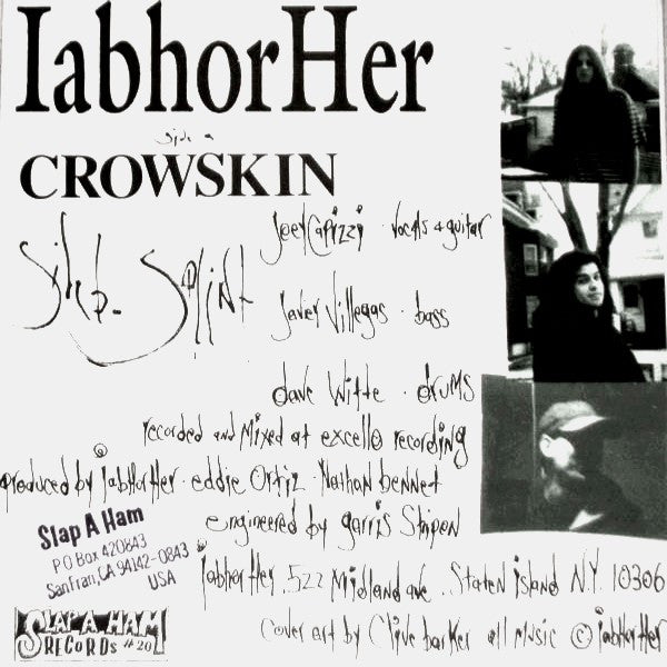 Iabhorher : Crowskin / Splint (7")