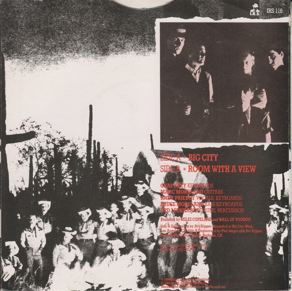 Wall Of Voodoo : Big City (7", Single)