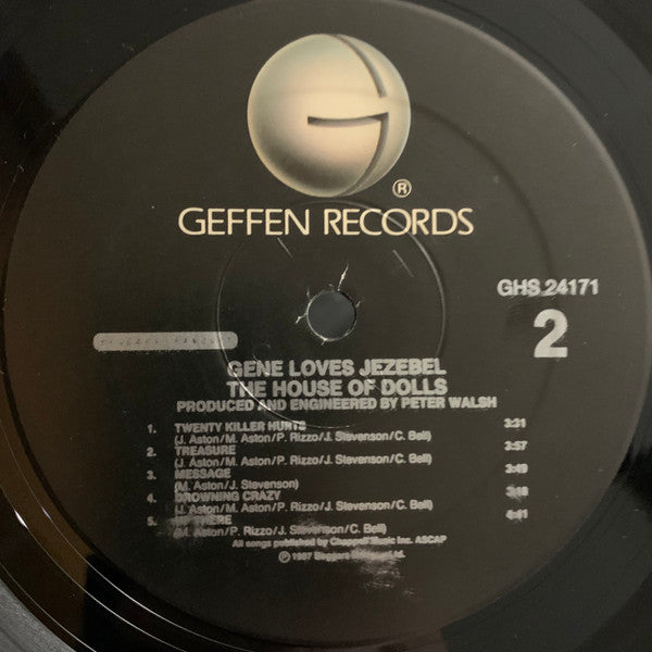 Gene Loves Jezebel : The House Of Dolls (LP, Album, SRC)