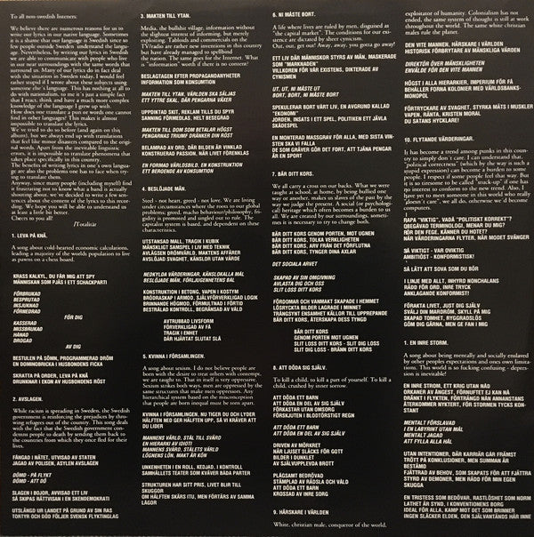 Totalitär : Ni Måste Bort! (LP, Album, Ltd, RE, RM, Red)