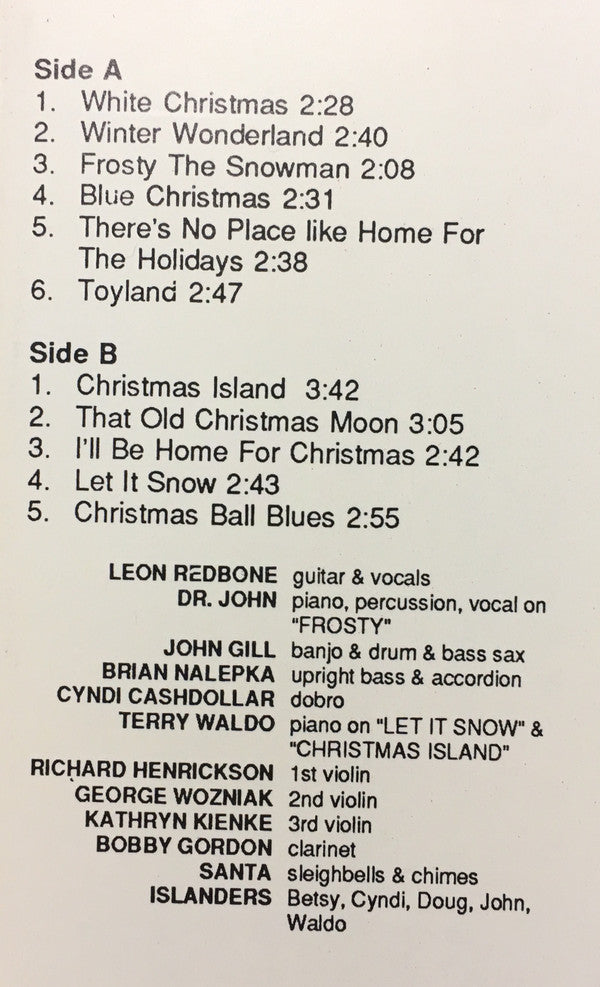 Leon Redbone : Christmas Island (Cass, Album)