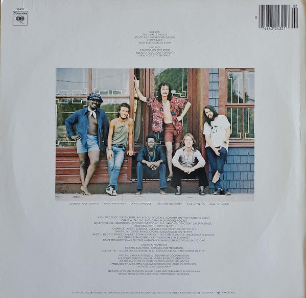 Bruce Springsteen : The Wild, The Innocent & The E Street Shuffle (LP, Album, RE, Car)