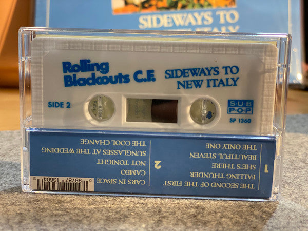 Rolling Blackouts C.F.* : Sideways To New Italy (Cass, Album, Whi)