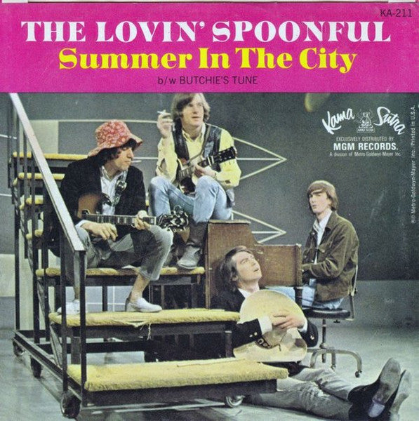 The Lovin' Spoonful : Summer In The City (7", Single)