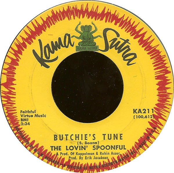 The Lovin' Spoonful : Summer In The City (7", Single)