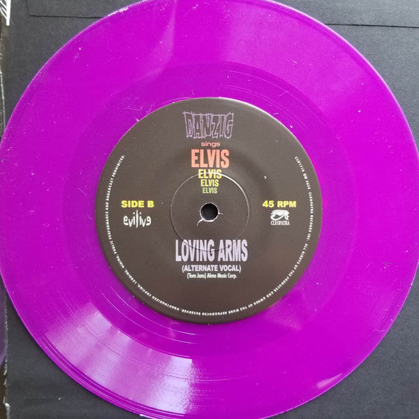 Danzig : Danzig Sings Elvis - Always On My Mind (7", Single, Ltd, Pur)