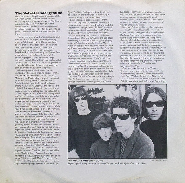 The Velvet Underground : VU (LP, Album, 53 )
