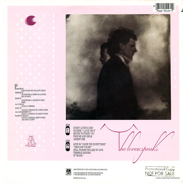 The Lover Speaks : The Lover Speaks (LP, Album, Dar)