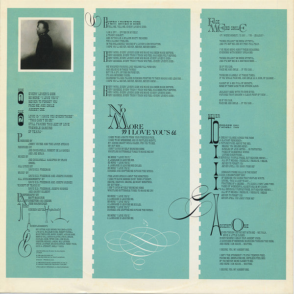 The Lover Speaks : The Lover Speaks (LP, Album, Dar)