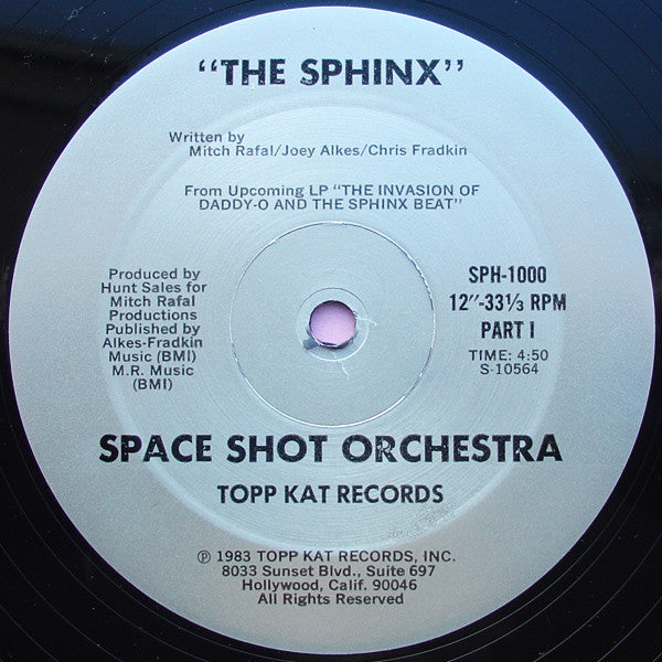 Space Shot Orchestra : The Sphinx (12")