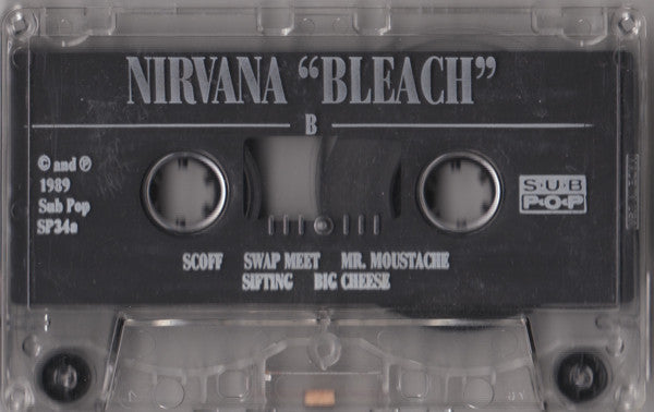 Nirvana : Bleach (Cass, Album, RE, Cle)