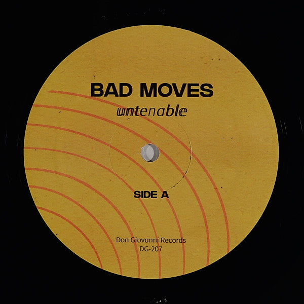 Bad Moves : Untenable (LP, Album)