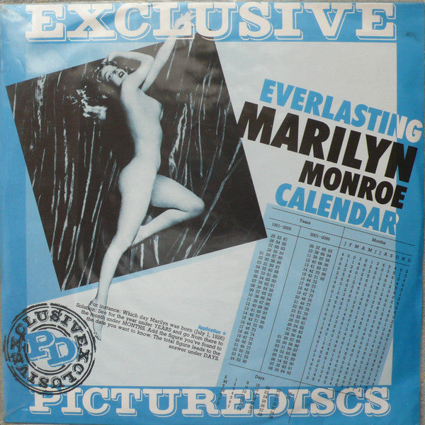 Marilyn Monroe : The Legend Lives On (LP, Comp, Pic)
