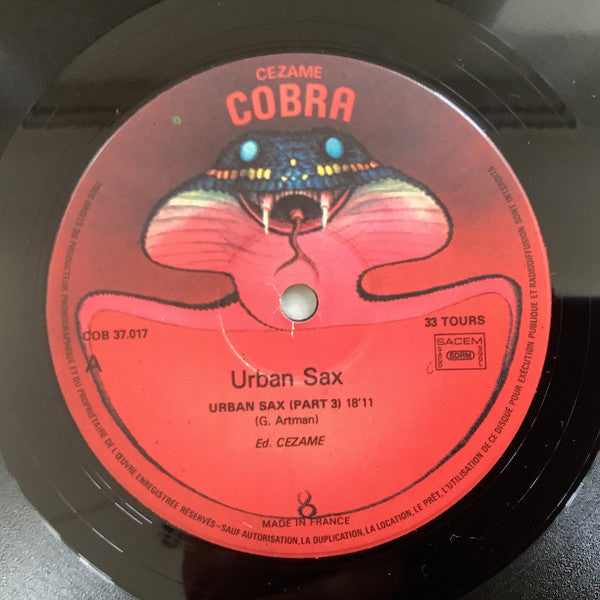 Urban Sax, Gilbert Artman : Urban Sax 2 (LP, Album)