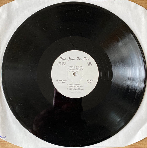 Bruce Springsteen : This Guns For Hire (5xLP, Album, Unofficial + Box)