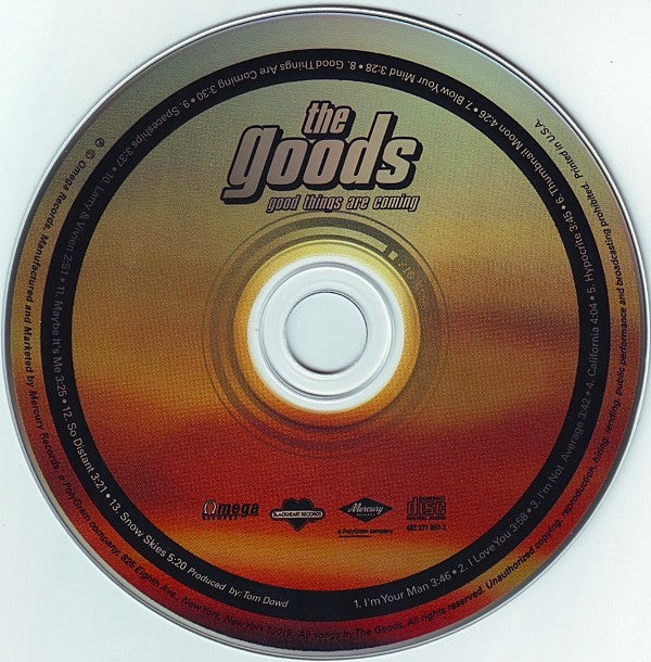 The Goods (5) : Good Things Are Coming (CD, Album)