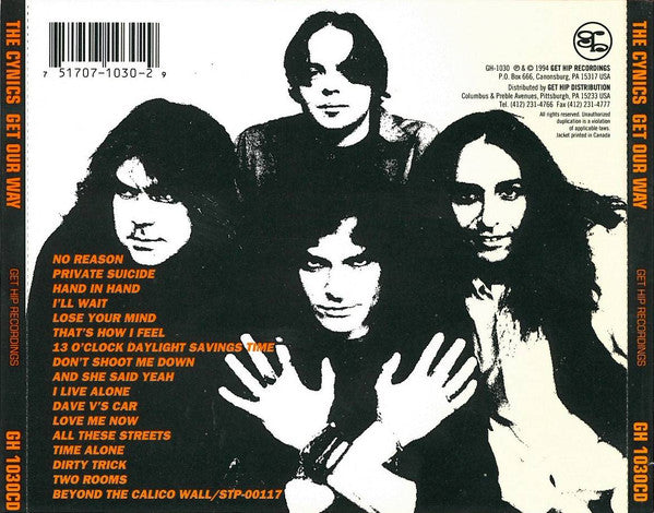The Cynics (2) : Get Our Way (CD, Album)