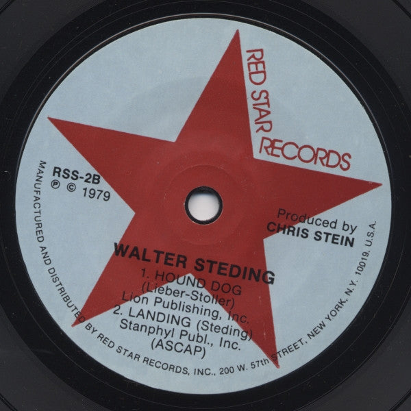 Walter Steding : Get Ready (7")