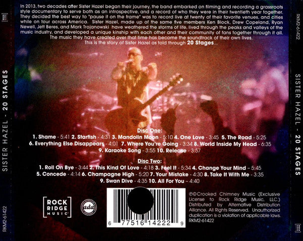 Sister Hazel : 20 Stages (2xCD, Album)