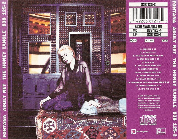 Adult Net : The Honey Tangle (CD, Album)