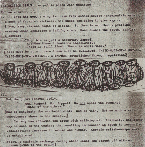 The Scissor Girls : We People Space With Phantoms (CD, Album)