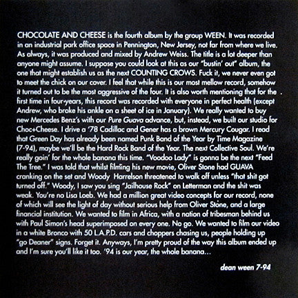 Ween : I Can't Put My Finger On It (CD, EP, Promo)