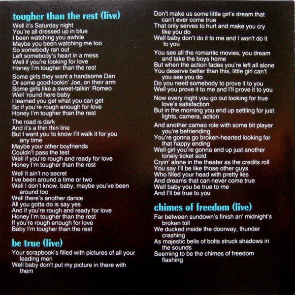 Bruce Springsteen : Chimes Of Freedom (HDCD, EP)