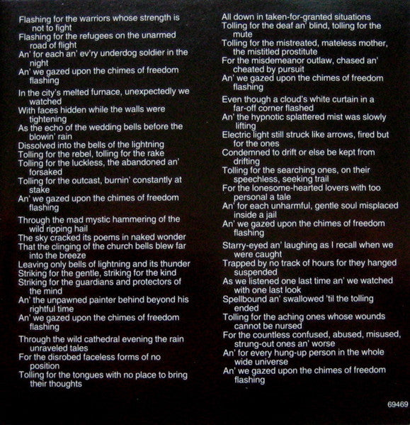 Bruce Springsteen : Chimes Of Freedom (HDCD, EP)