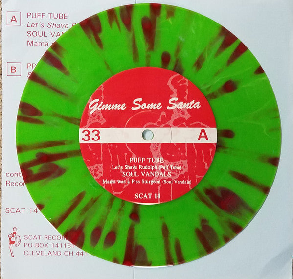 Various : Gimme Some Santa (7", Comp, Ltd, Num, Gre)