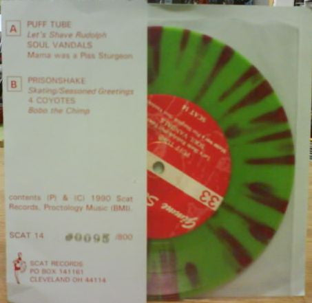 Various : Gimme Some Santa (7", Comp, Ltd, Num, Gre)