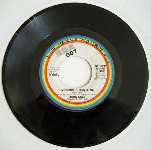 John Cale : Mercenaries (7", Single)
