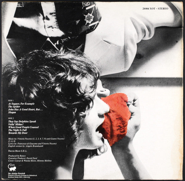 Banco Del Mutuo Soccorso : As In A Last Supper (LP, Album)