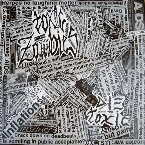 Toxic Zombies : Die Toxic (LP, Album)