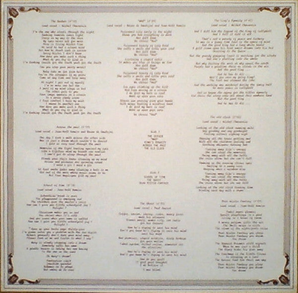 Madrigal (2) : School Of Time (LP, Album)