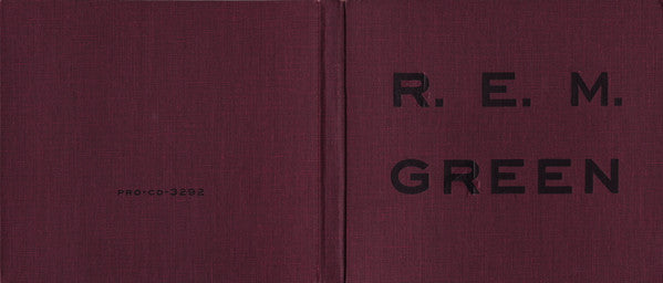R.E.M. : Green (CD, Album, Promo)