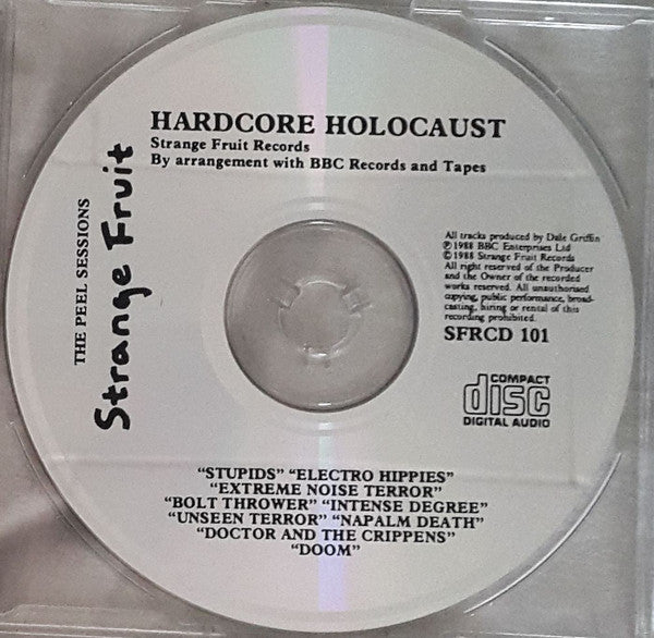 Various : Hardcore Holocaust (87-88 Sessions) - The Peel Sessions (CD, Comp)
