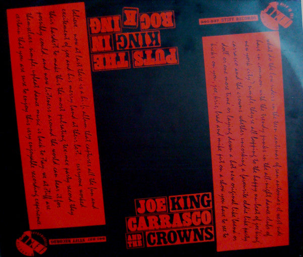 Joe ‘King’ Carrasco & The Crowns* : Mil Gracias A Tudos Nuestros Amigos (LP, Album)