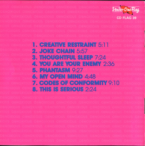 Acid Reign (2) : Obnoxious (CD, Album)