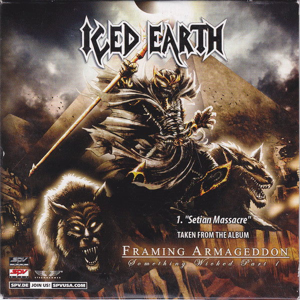 Iced Earth / Type O Negative / Engel (4) : Setian Massacre (CD, Mini, Promo, Smplr)