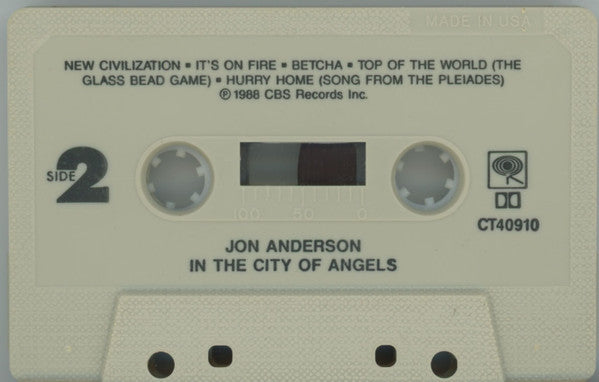 Jon Anderson : In The City Of Angels (Cass, Album)