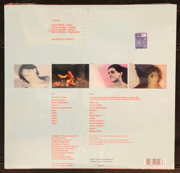 Confusional Quartet : Confusional Quartet (LP, S/Edition, Col)