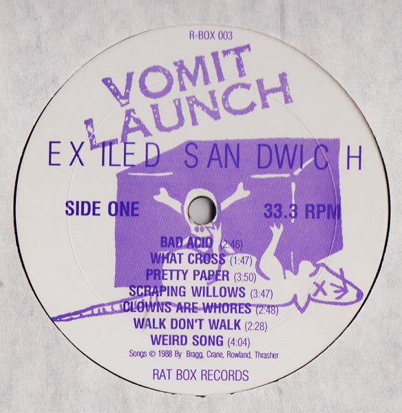 Vomit Launch : Exiled Sandwich (LP, Album)