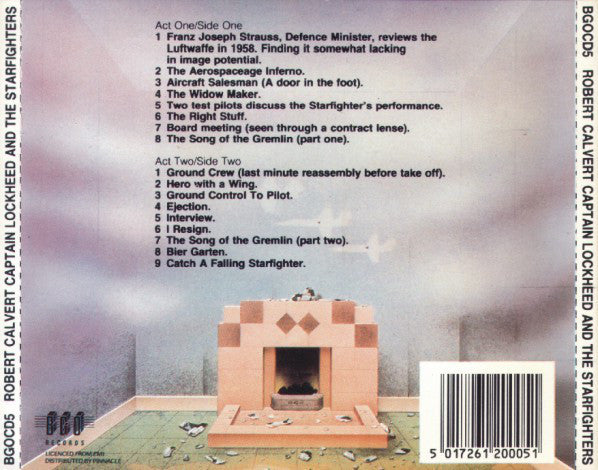 Robert Calvert : Captain Lockheed And The Starfighters (CD, Album, RE)