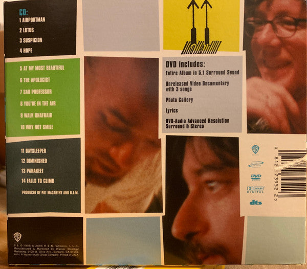 R.E.M. : Up (CD, Album, RE + DVD-V, Album, RM, Multichannel, NT)