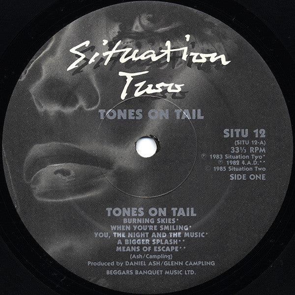 Tones On Tail : Tones On Tail (LP, Comp, Dam)